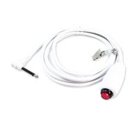 Flylin 6.35mm Push Button Cord Cable, Universal Replacement Call Cord Emergency Push Call Cable with Bed Sheet Clip for Nurse Station