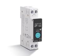 Flylin AC90-240V Smart WiFi Switch Circuit Breaker, 1P Din Rail Timer (10A)