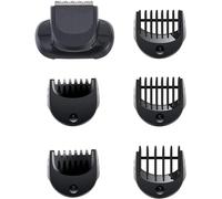 Flylin Beard Trimmer Attachment Fit for Br-aun Series 5, 6 and 7 Electric Razors 1/2/3/5/7mm, Replacement Shaver Guide Combs for 5018s/5020s/6075cc/7071cc/7075cc/7085cc/7020s/5050cs/6020s/6072cc