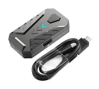 Flylin Mouse Keyboard Adapter, Plug and Play Game Controllers Converter with Type-C Cable, Portable Keyboard and Mouse Converter for PS3/PS4/X360/X-One