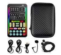 Portable Voice Changer, Handheld Microphone Voice Changer with Sound Multifunctional Effects Machine Voice Disguiser Mini Voice Changer Device for Mobile Phone PC Laptops PS4 Xbox One Games
