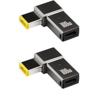 Flylin USB C to Slim Tip Adapter 2Pcs, 100W 5A Lenovo
