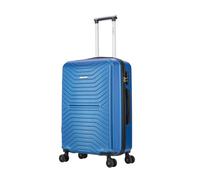 FLYMAX 24" Medium Suitcase 4 Wheel Lightweight Luggage Hard Shell ABS Travel Case Hold Check in Fits 15kg - 20kg Medium Size + 3 Digit Lock + Telescopic Handle 67 Litre Capacity