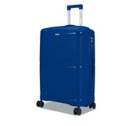 FLYMAX 24" Medium Suitcase 4 Wheel Lightweight Luggage Hard Shell Polypropylene Travel Case Hold Check in Fits 15kg - 20kg Medium Size + 3 Digit Lock + Telescopic Handle 67 Litre Capacity Black