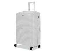 FLYMAX 29" Large Suitcase 4 Wheel Lightweight Luggage Hard Shell Travel Case Hold Check in Fits 23kg - 27kg + 3 Digit Lock Suitcase Large + Telescopic Handle 100 Litre Capacity Grey