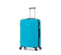 FLYMAX 29" Large Suitcase 4 Wheel Lightweight Luggage Hard Shell Travel Case Hold Check in Fits 23kg - 27kg + 3 Digit Lock Suitcase Large + Telescopic Handle 100 Litre Capacity