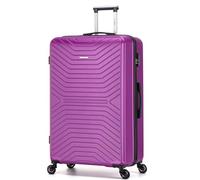 FLYMAX 29" Large Suitcase 4 Wheel Lightweight Luggage Hard Shell Travel Case Hold Check in Fits 23kg - 27kg + 3 Digit Lock Suitcase Large + Telescopic Handle 100 Litre Capacity