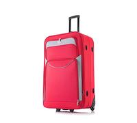 FLYMAX 32"/85cm Superlight Extra Large Suitcase Soft Lightweight Expandable Luggage Suitcase Trolley Bag XL