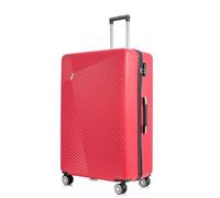 FLYMAX 32" Extra Large Suitcase 4 Wheel Lightweight Suitcases Luggage Hard Shell ABS Travel Case Hold Check in Fits 23kg - 35kg + 3 Digit Lock + 1 Year Warranty 125 Litre Capacity
