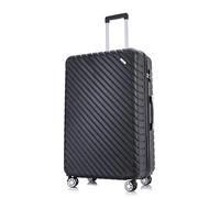 FLYMAX 32" Extra Large Suitcase 4 Wheel Lightweight Suitcases Luggage Hard Shell ABS Travel Case Hold Check in Fits 23kg - 35kg + 3 Digit Lock + 1 Year Warranty 125 Litre Capacity