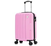 FLYMAX 55x35x20 4 Wheel Super Lightweight Cabin Luggage Suitcase Hand Carry on Flight Travel Bags Approved On Board Fits Easyjet Ryanair Jet 2 35 Litre