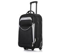 FLYMAX 55x35x20 55x40x20 Cabin Suitcase Luggage Hand Carry on Case Flight Bag Suitcase Travel Fits Fits Easyjet, Ryanair British Airways & Jet 2