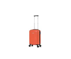 FLYMAX 55x40x20 Ryanair Cabin Bag Cabin Suitcase Carry on Hard Shell Hand Luggage Case Approved for Ryanair EasyJet 2 Fits 8kg/12kg 40 Litre Capacity + 3 Digit Lock + Telescopic Handle Luggage