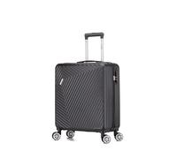 Flymax 56x45x25 British Airways EasyJet Cabin Bag Carry on Suitcase Hand Luiggage Exact FIT Hard Shell Cabin Suitcase Only 3kg + 3 Digit Lock + Telescopic Handle Lightweight 4 Wheel Suitcase 57 Litre