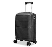 FLYMAX Cabin Case 55cm Ryanair 4 Wheel Cabin Suitcase Carry on Hard Shell Hand Luggage Approved for EasyJet, Jet 2 + More + 3 Digit Lock + Telescopic Handle Fits 10kg - 35 Litre Capacity