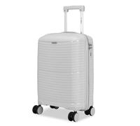 FLYMAX Cabin Case 55cm Ryanair 4 Wheel Cabin Suitcase Carry on Hard Shell Hand Luggage Approved for EasyJet, Jet 2 + More + 3 Digit Lock + Telescopic Handle Fits 10kg - 35 Litre Capacity