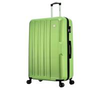 FLYMAX XL 32" Extra Large 4 Wheel Suitcases Spinner Lightweight Luggage ABS Travel Cases 125 Litre Lime