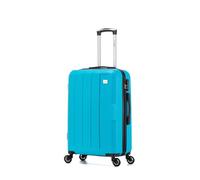 FLYMAX XL 32" Extra Large Suitcase 4 Wheel Lightweight Luggage Hard Shell Check in Hold Travel ABS 143 Litre Capacity Travel Case with 3 Digit Combination Lock + Telescopic Handle Red
