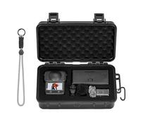 Flymile Osmo 360 Carrying Case, Portable Waterproof Hard Travel Storage Bag 4 x battery/Charging Hub for DJI Osmo 360 Camera Accessories(Case Only)