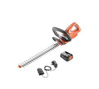 Flymo 18V EasiCut 450 KIT 2.0 cordless Hedge Trimmer - 45cm cutting width, lightweight and balanced, blades, 270° wrap around handle, 2.0 P4A Battery and Charger Included, Orange and Grey
