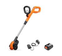 Flymo 18V EasiWeeder KIT Cordless Weeding Brush - Perfect for both delicate and durable surfaces, Power Battery, Lightweight, Easy to use, Variable Control, Adjustable height