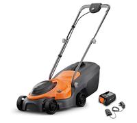 Flymo 18V SimpliMow 320 Cordless Lawnmower - 4.0Ah Battery & Charger Included, 32cm Cutting Width, Lightweight, Up to 200m²