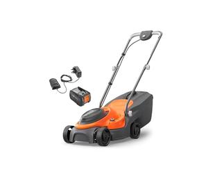 Flymo 18V SimpliMow 320 Cordless Lawn Mower - Lightweight, Quiet, Cuts up to 200m² - for medium sized UK lawns), 32cm Width, Battery & Charger
