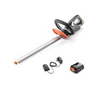 Flymo 18V UltraCut 500 Cordless Hedge Trimmer Kit - With 18V Power For All Battery, 50cm cutting width, 16mm blade gap, lightweight and balanced, 270° wrap around handle, Power For All Alliance
