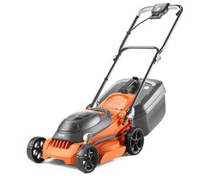 Flymo 36V EasiStore 340R Cordless Lawnmower - Without Power For All Battery and Charger, 34cm Cutting Width, Striped Lawn Finish, Close Edge Cutting, 35L Grass Box, Lightweight