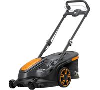 Flymo 36V UltraMow Duo 460 Cordless Lawn Mower - Powerful & Efficient with 46cm Cutting Width and Dual Blades - Includes 2x 2.5Ah Batteries & Chargers