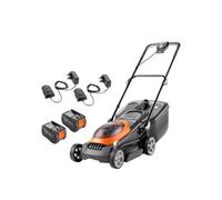 Flymo 36V Ultrastore 380R 38Cm Cordless Lawnmower (2 X 18V Batteries & Charger)
