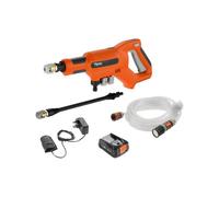 Flymo EASICLEAN LI P4A 18v Cordless Low Pressure Washer 1 x 2ah Li-ion Charger