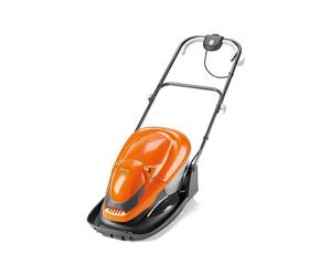 Flymo EasiGlide 300 Hover Collect Lawn Mower - 1700W Motor, 30cm Cutting Width, 20 Litre Grass Box, Folds Flat, 10m Cable Length, Orange and Grey