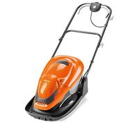 Flymo EasiGlide 360V Hover Collect Lawn Mower - 1800 W Motor, 36 cm Cutting Width, 26 Litre Grass Box, Folds Flat, 10 m Cable Length, Orange and Grey