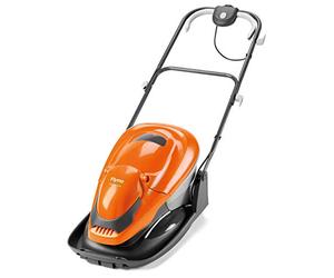 Flymo EasiGlide 360V Hover Collect Lawn Mower - 1800 W Motor, 36 cm Cutting Width, 26 Litre Grass Box, Folds Flat, 10 m Cable Length, Orange and Grey