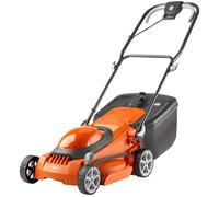 FLYMO EasiStore 380R Corded Rotary Lawn Mower - Orange & Grey, Orange