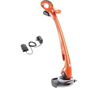 Flymo EASITRIM 250 P4A 18v Cordless Grass Trimmer and Edger 250mm 1 x 2ah Li-ion Battery Charger