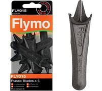 Flymo FLY015 Plastic Lawnmower Blades to Suit Micro Compact 30 - (Pack of 6)