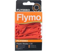 Flymo Fly083 Genuine Plastic Blade For Simplitrim Li Grass Trimmers Qty 20 Blade