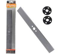 Flymo Genuine Micro Compact 300 Plus Lawnmower Blade & Spacers (30cm, FLY004 / FLY017)