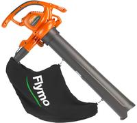 FLYMO PowerVac 2700 Garden Vacuum & Leaf Blower - Orange & Grey, Orange