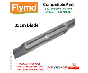 FLYMO Rollermo (RM032) Lawnmower Cutting Blade 32cm FAST POST