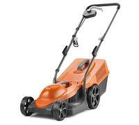 Flymo SimpliMow 320 32cm Corded Wheeled Lawnmower 1000W | Achieves a neat, healthy lawn, Soft grip handles for comfort, Large 30 litre grass box