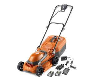 Flymo SimpliStore 340 Li Cordless Lawn Mower - 40V, 30cm Cutting Width, Close Edge Cutting, 35L, Lightweight