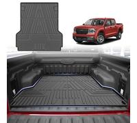Flymotor Custom Fit for Car Cargo Mat 2022 Ford Maverick All Weather Cargo Liner Rear Trunk Liner Non-Slip TPO Odourless Black