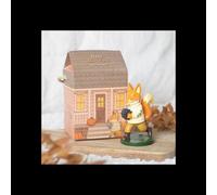 Flynn Fox Resin Woodland Ornament For Mantel Shelf Decor