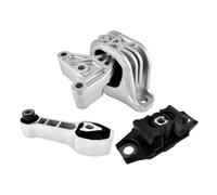 Flynsu Engine Motor & Transmission Mount Kit Replacement for 2012-2018 Fiat 500 Part# 9893, 9895, 9876, 68073217AC, 68073029AC, 68073483AD