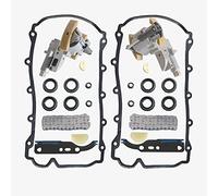 Flynsu Timing Chain Assembly Compatible with A6 A8 RS6 S6 S8 V8 4.2L 2000-2007 077109087P 077109087E 058109229B 077109087C