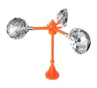 Flyonte Birds Reflect Deterrent Visual Bird Scarer Deterrent Devices Outdoor Bird Control for Seagull Pigeon Harmless Device to Keep Birds Away from Your Farm Boat (Dark Orange)