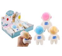 FLYPOP'S - Cosmonaut Anti-Stress - Kermesse Game - 031077 - Random Colour - Foam - Child - Adult - Rehabilitation - Anxiety - 12 cm x 6.5 cm - Suitable for Ages 3 and Up